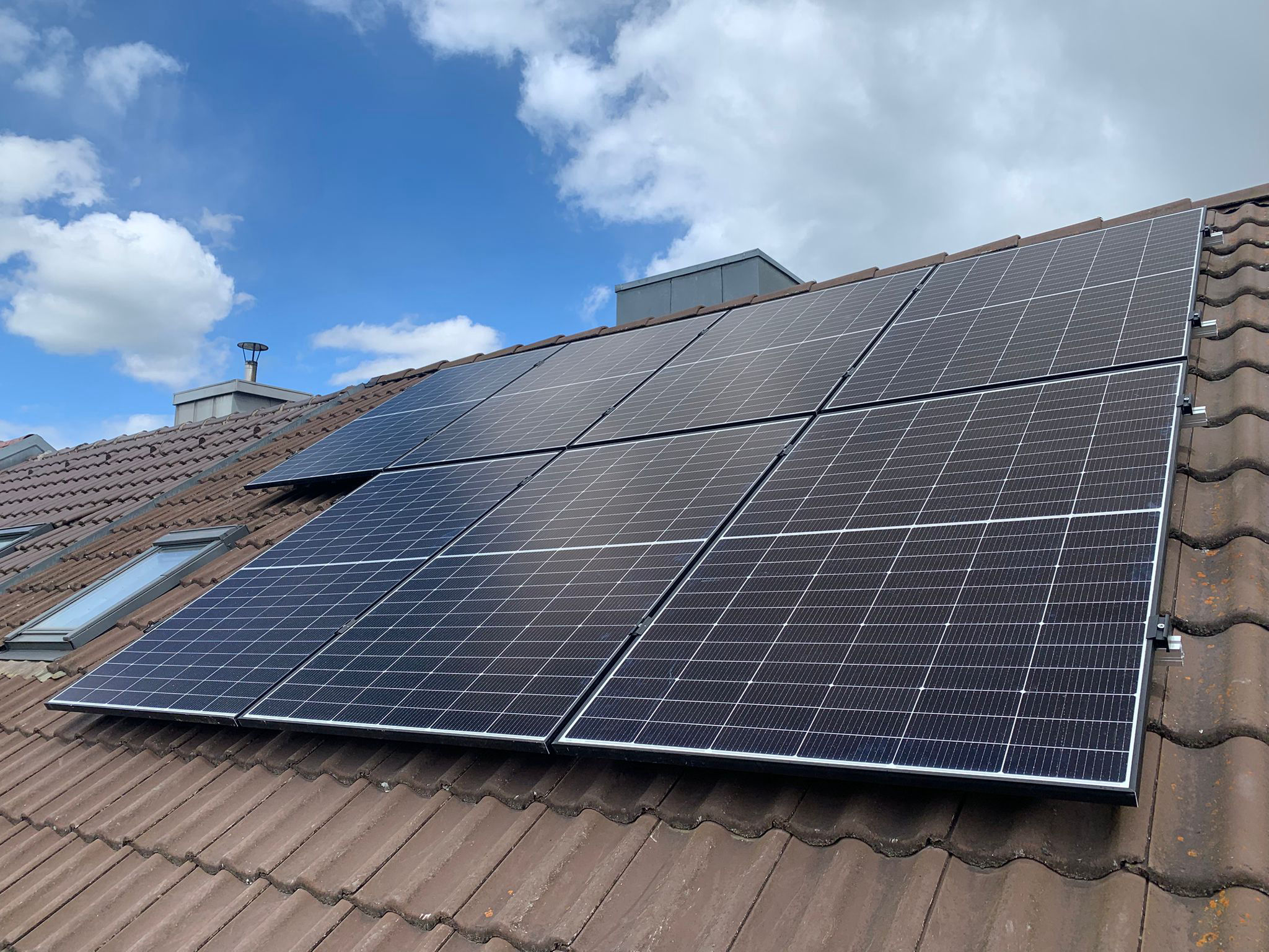 PV-Anlage Dach Ansicht I